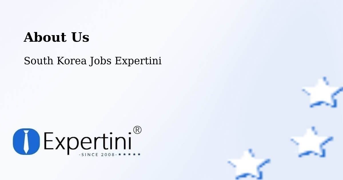 About Expertini Recruitment Platform  – Wabu - Wabu, South Korea Jobs Expertini