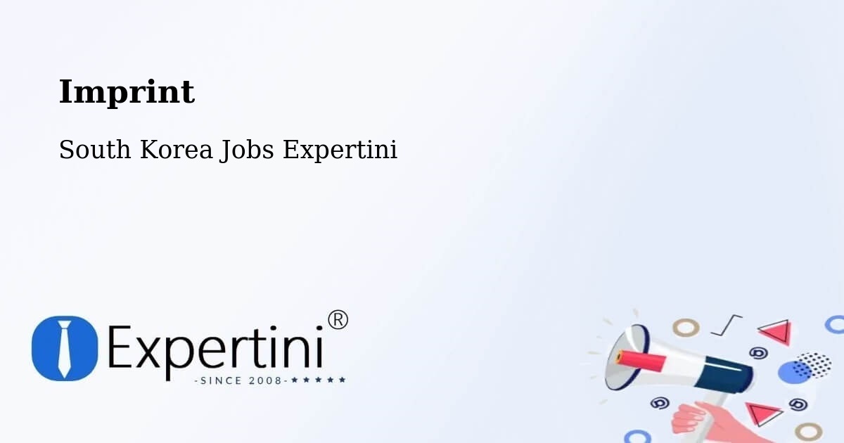 Imprint – Wabu - South Korea Jobs Expertini